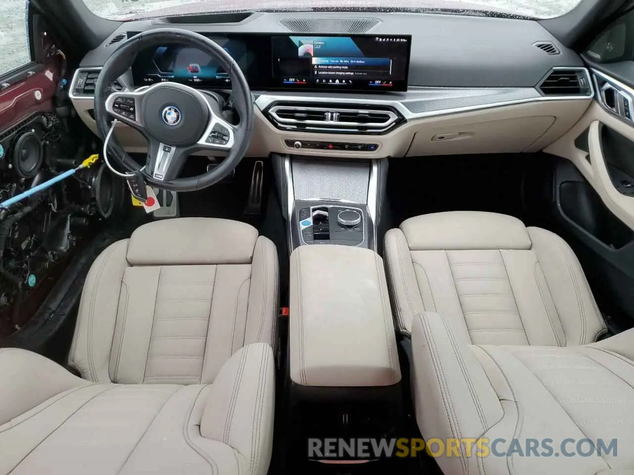 8 Photograph of a damaged car WBY73AW05RFS90523 BMW I4 EDRIVE 2024