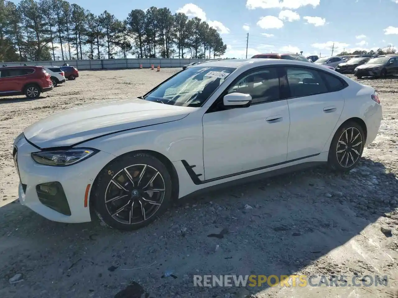 1 Photograph of a damaged car WBY73AW06RFR63920 BMW I4 EDRIVE 2024