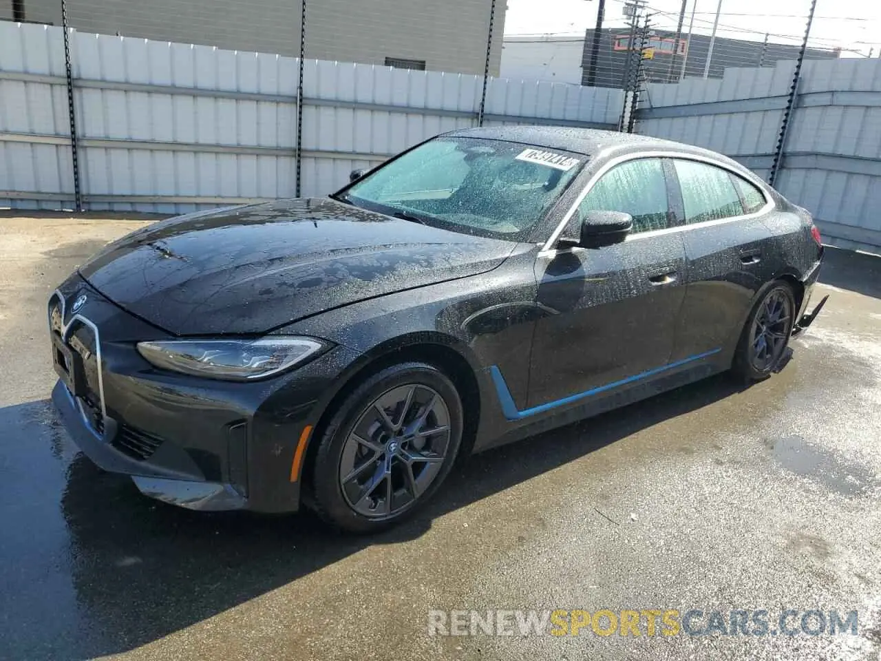 1 Photograph of a damaged car WBY73AW07RFT36417 BMW I4 EDRIVE 2024