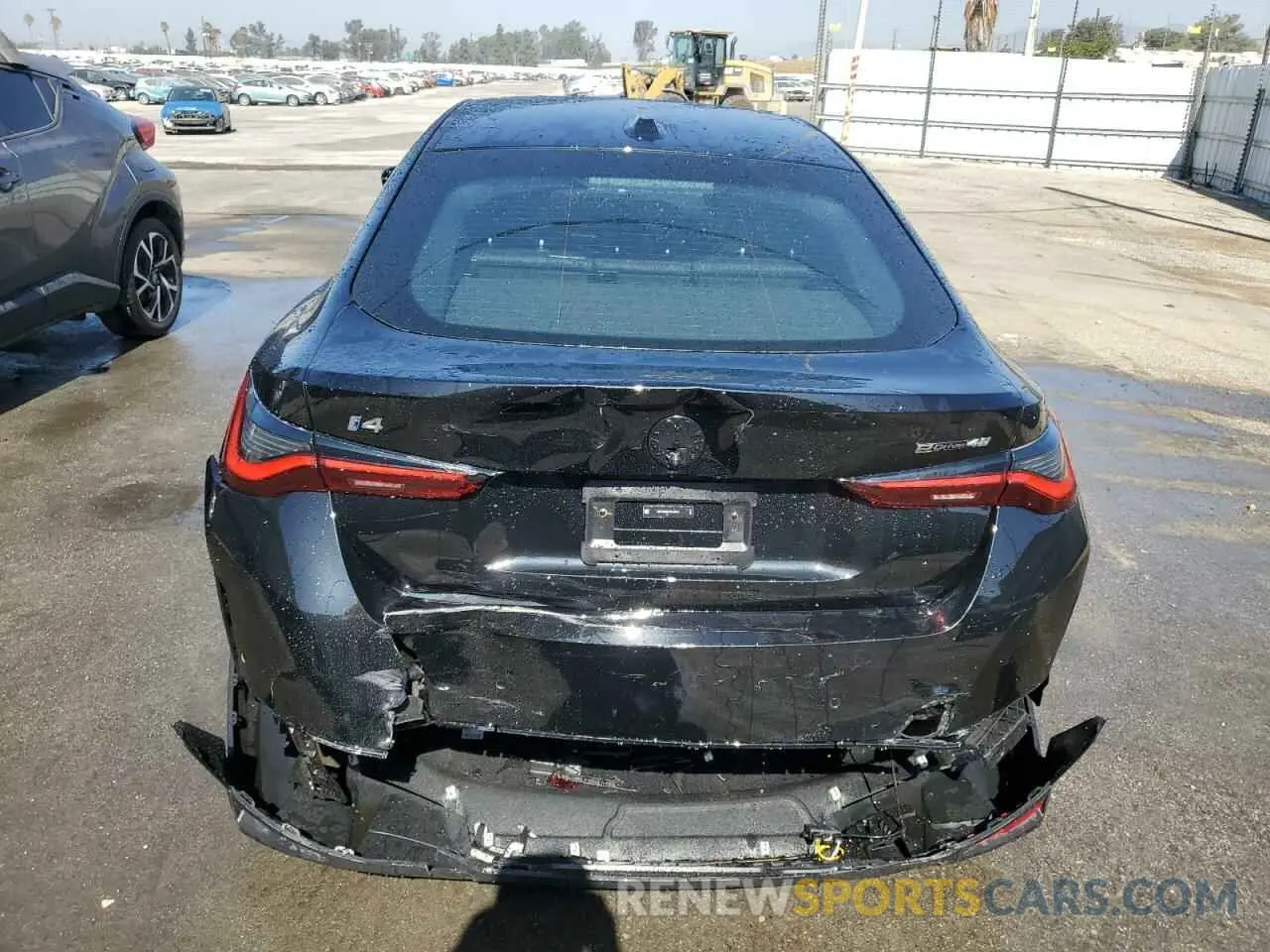 6 Photograph of a damaged car WBY73AW07RFT36417 BMW I4 EDRIVE 2024