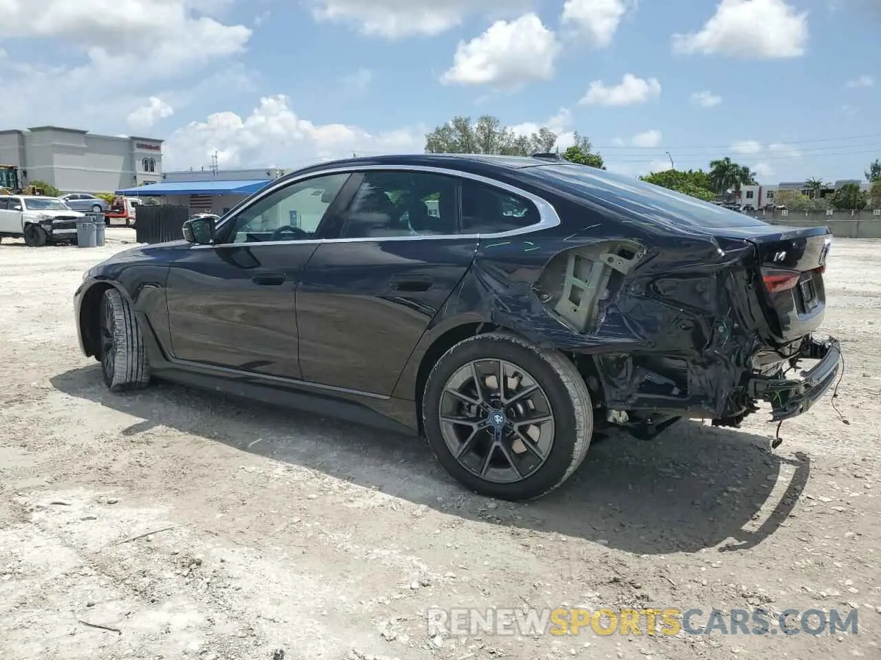 2 Photograph of a damaged car WBY73AW08RFT19562 BMW I4 EDRIVE 2024