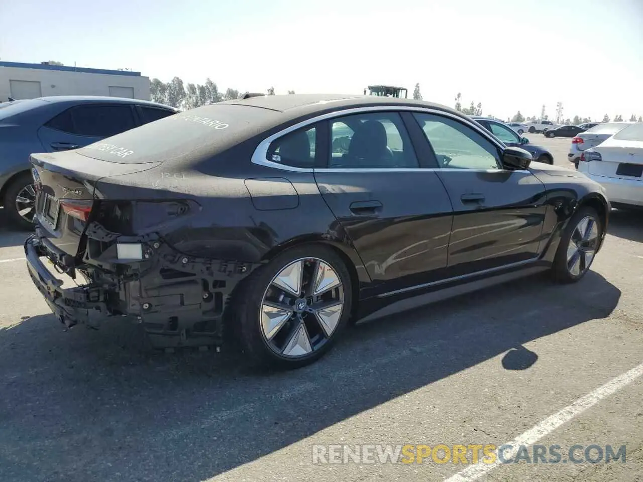 3 Photograph of a damaged car WBY73AW0XRFS63415 BMW I4 EDRIVE 2024