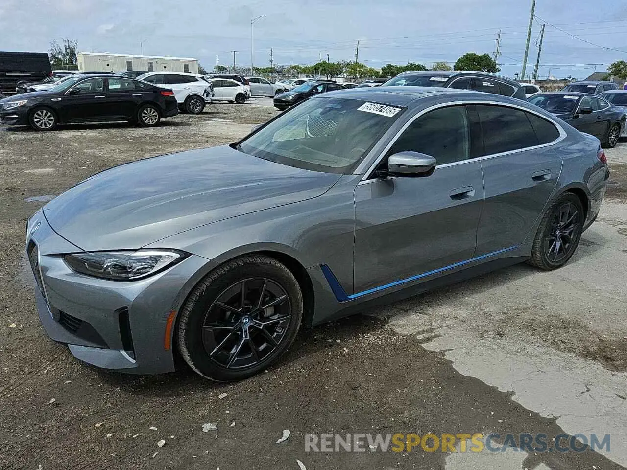 1 Photograph of a damaged car WBY73AW0XRFS98892 BMW I4 EDRIVE 2024