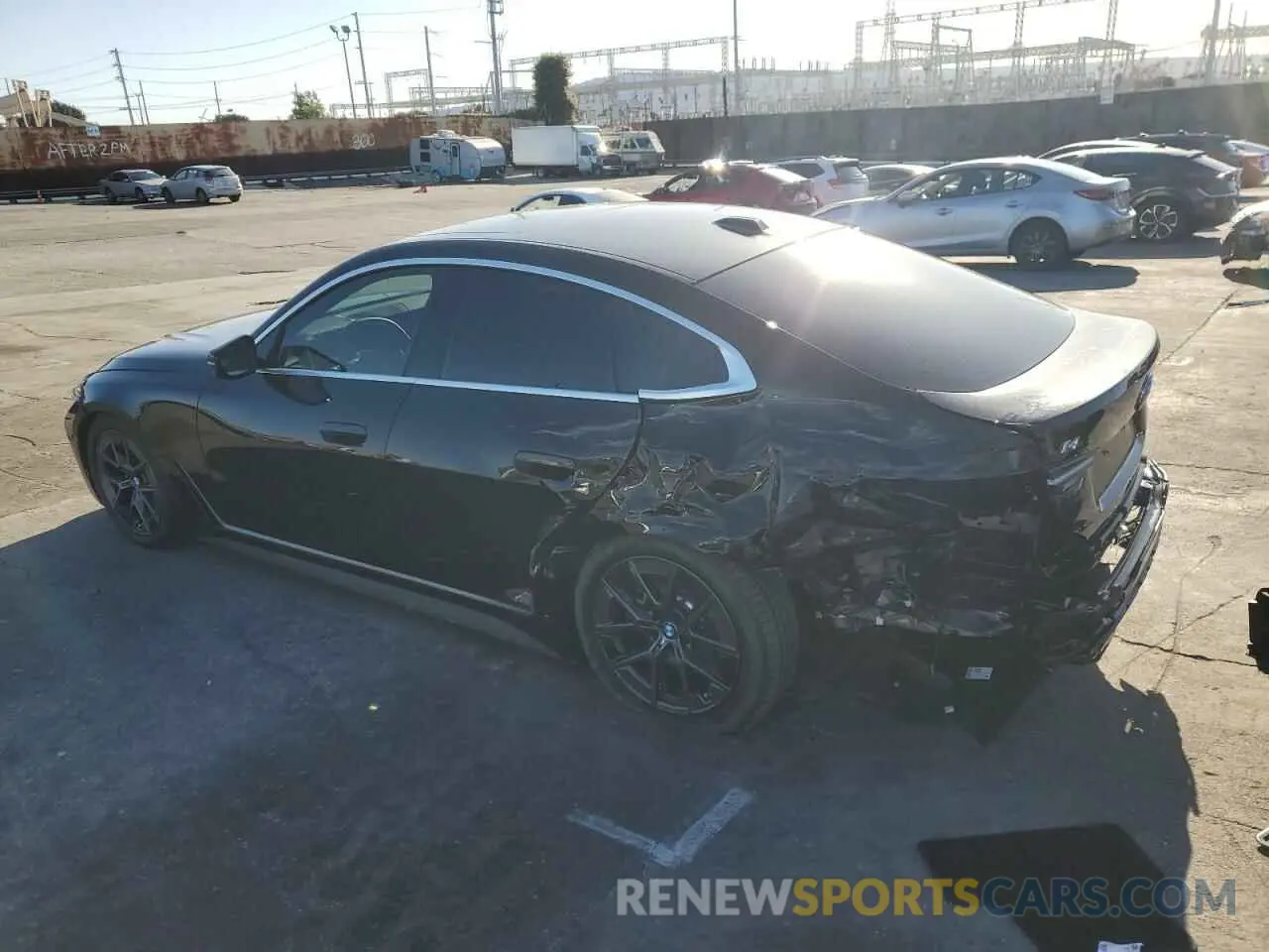 2 Photograph of a damaged car WBY23HD08SFU43519 BMW I4 EDRIVE 2025