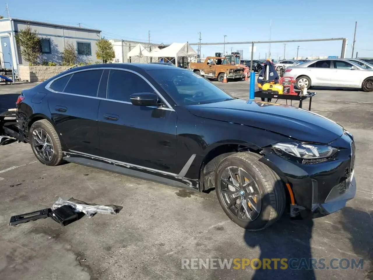 4 Photograph of a damaged car WBY23HD08SFU43519 BMW I4 EDRIVE 2025