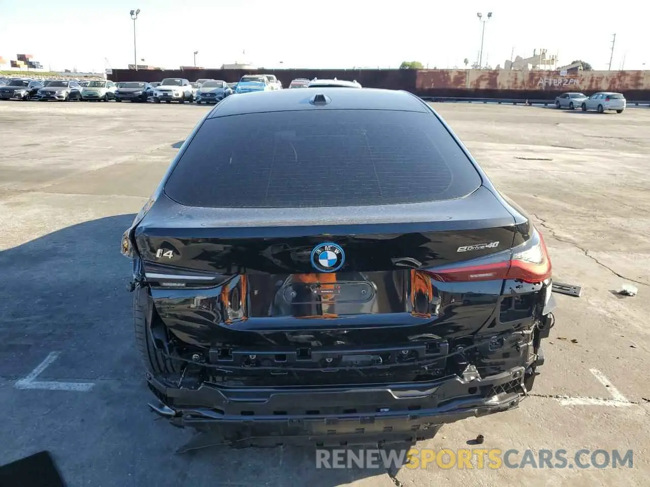 6 Photograph of a damaged car WBY23HD08SFU43519 BMW I4 EDRIVE 2025