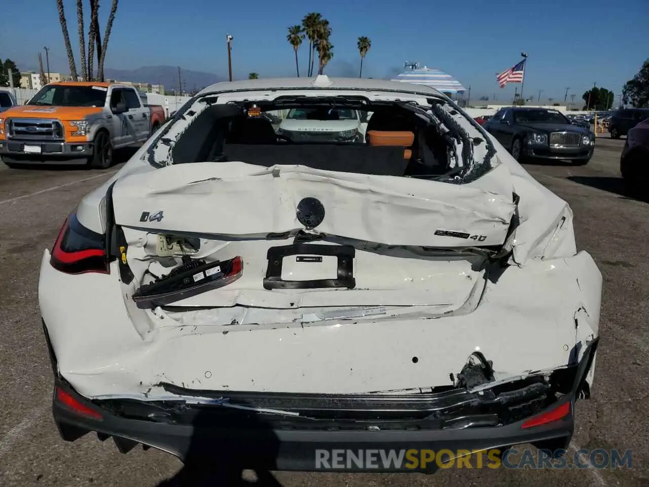 6 Photograph of a damaged car WBY23HD0XSFU01515 BMW I4 EDRIVE 2025