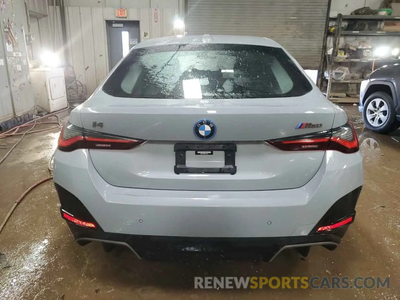 6 Photograph of a damaged car WBY33AW00PFP81013 BMW I4 M50 2023