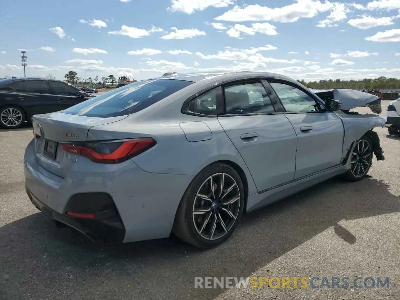 3 Photograph of a damaged car WBY33AW03PFR42535 BMW I4 M50 2023