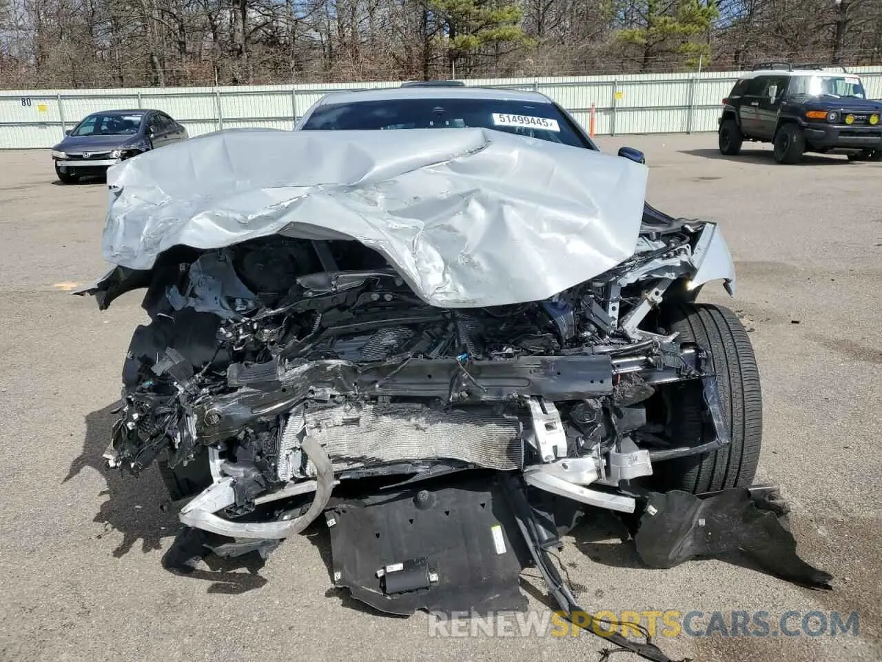 5 Photograph of a damaged car WBY33AW03PFR42535 BMW I4 M50 2023