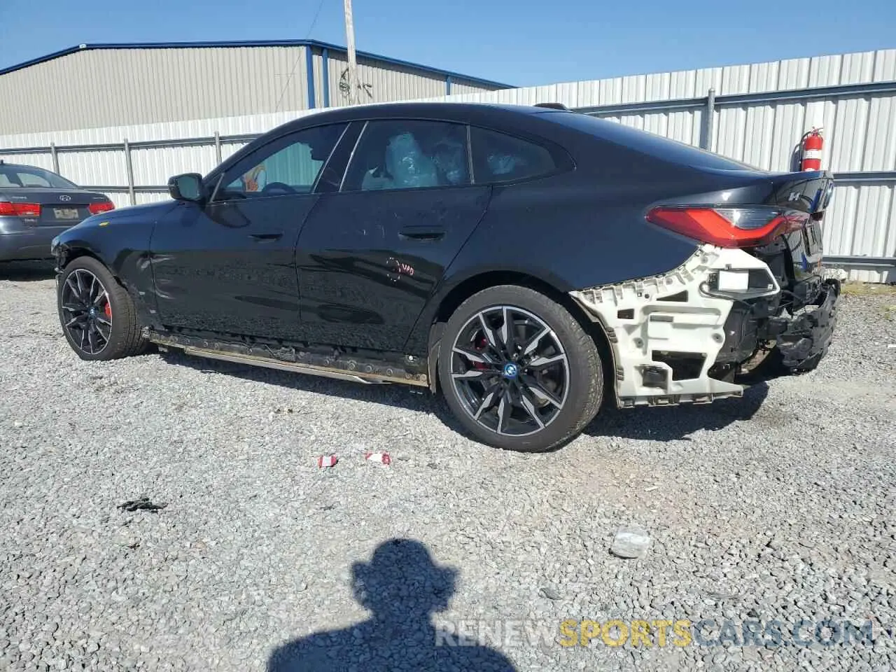 2 Photograph of a damaged car WBY33AW07PFN49265 BMW I4 M50 2023