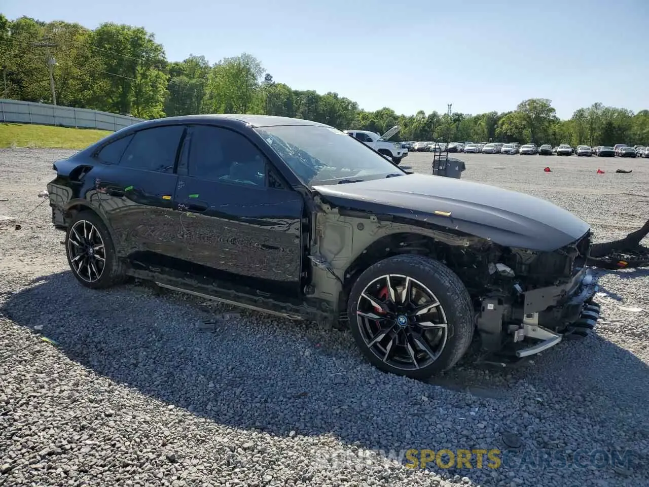 4 Photograph of a damaged car WBY33AW07PFN49265 BMW I4 M50 2023