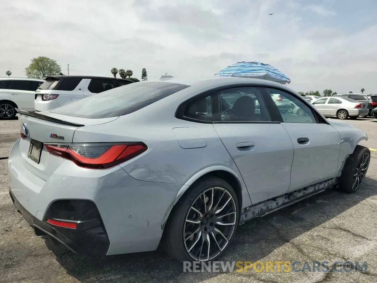 3 Photograph of a damaged car WBY33AW07PFP68646 BMW I4 M50 2023