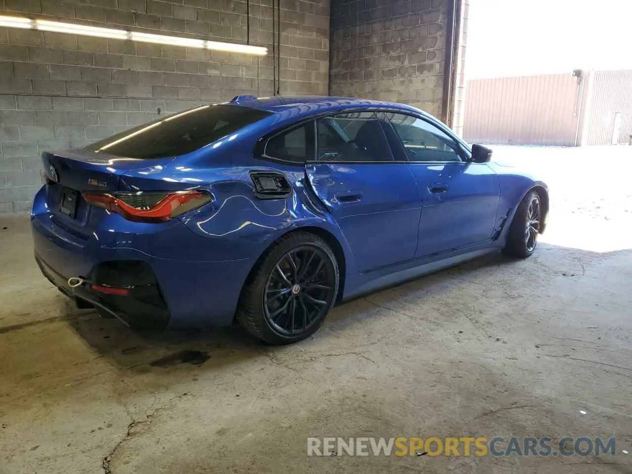 3 Photograph of a damaged car WBY33AW08PFN54295 BMW I4 M50 2023
