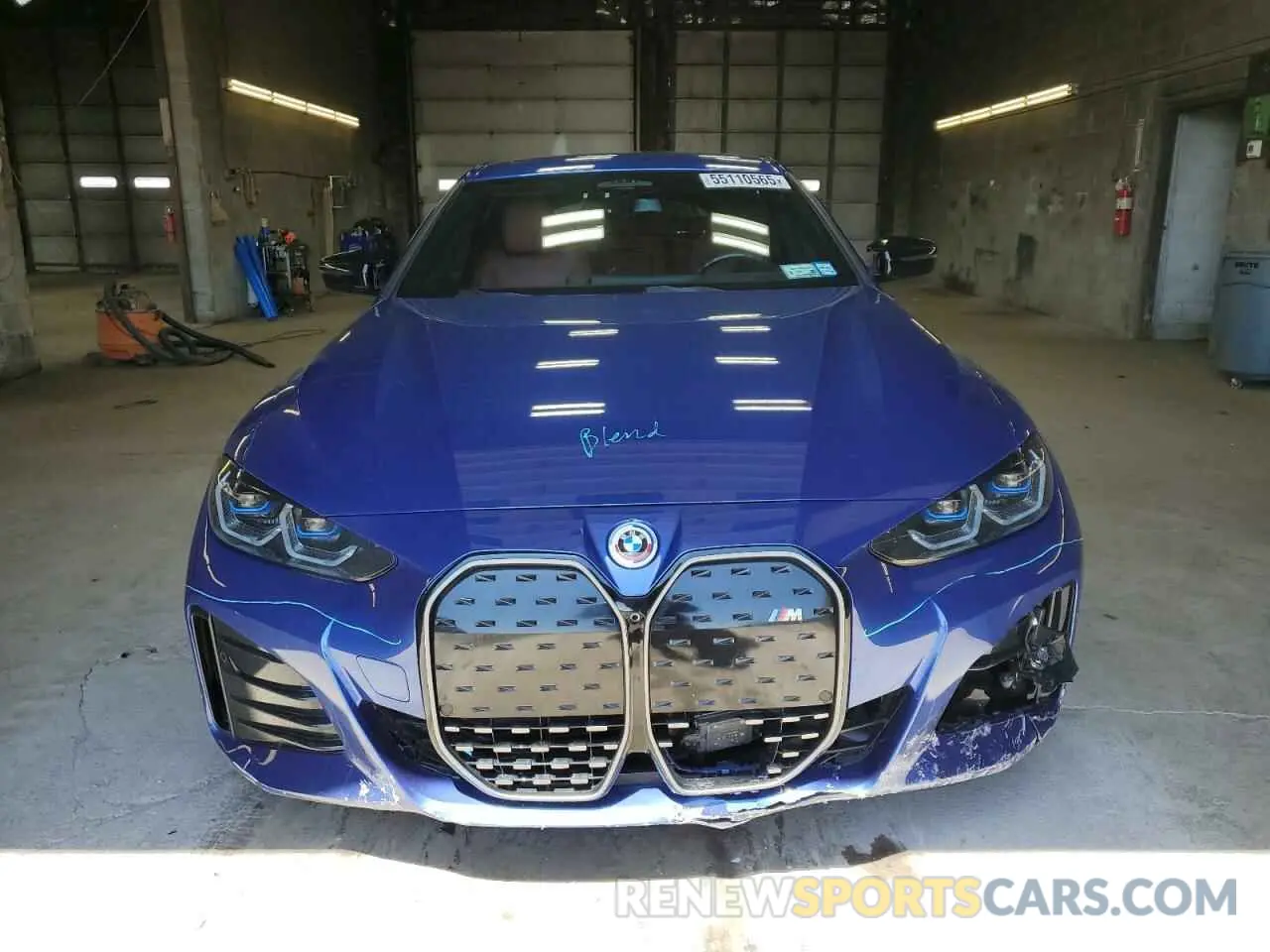 5 Photograph of a damaged car WBY33AW08PFN54295 BMW I4 M50 2023