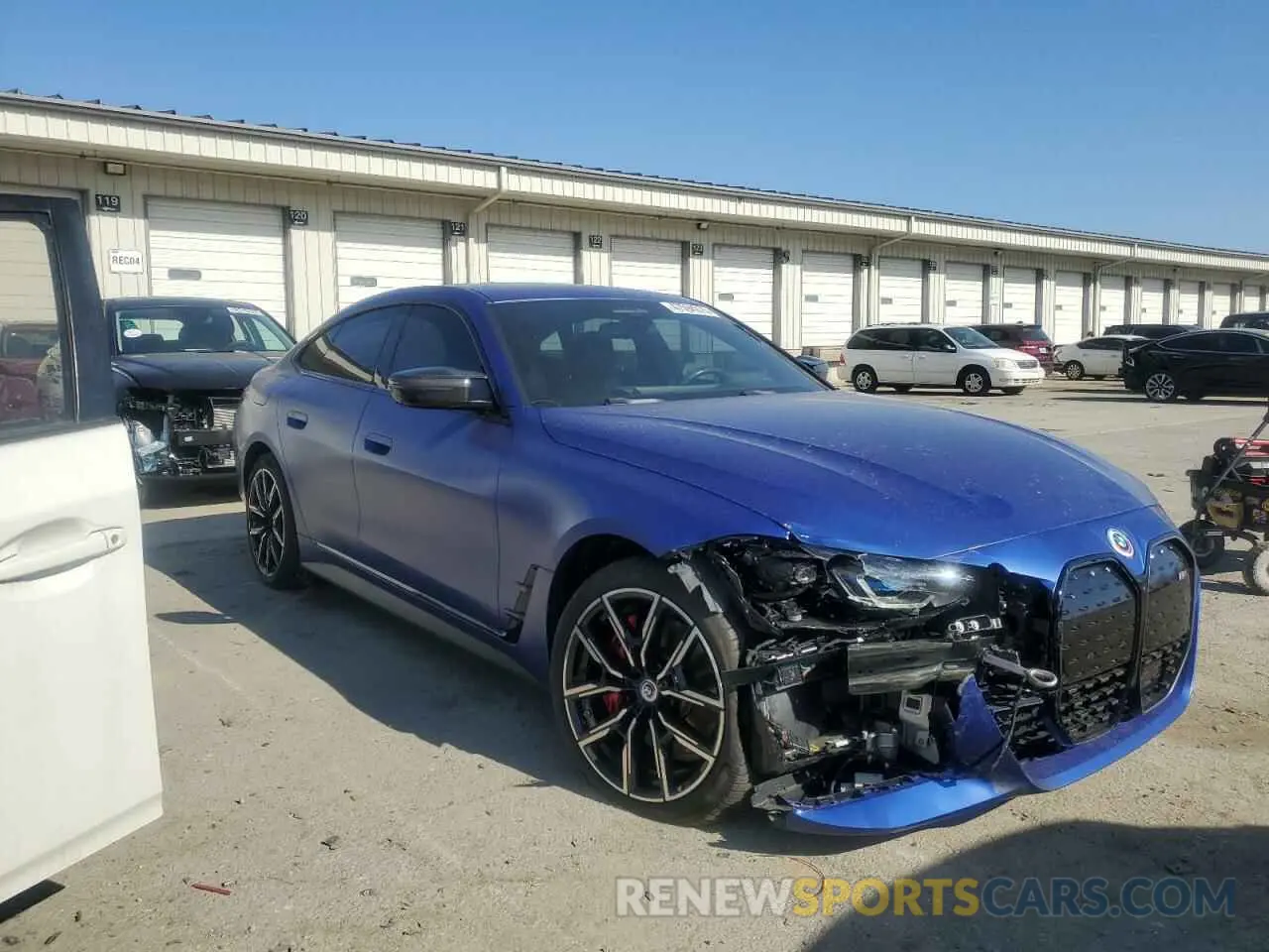 4 Photograph of a damaged car WBY33AW09PFN63345 BMW I4 M50 2023