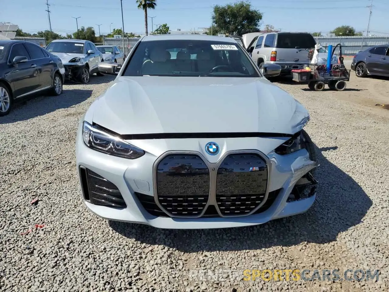 5 Photograph of a damaged car WBY33AW09PFR22046 BMW I4 M50 2023