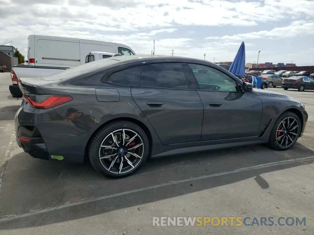 3 Photograph of a damaged car WBY33AW0XPFN48269 BMW I4 M50 2023