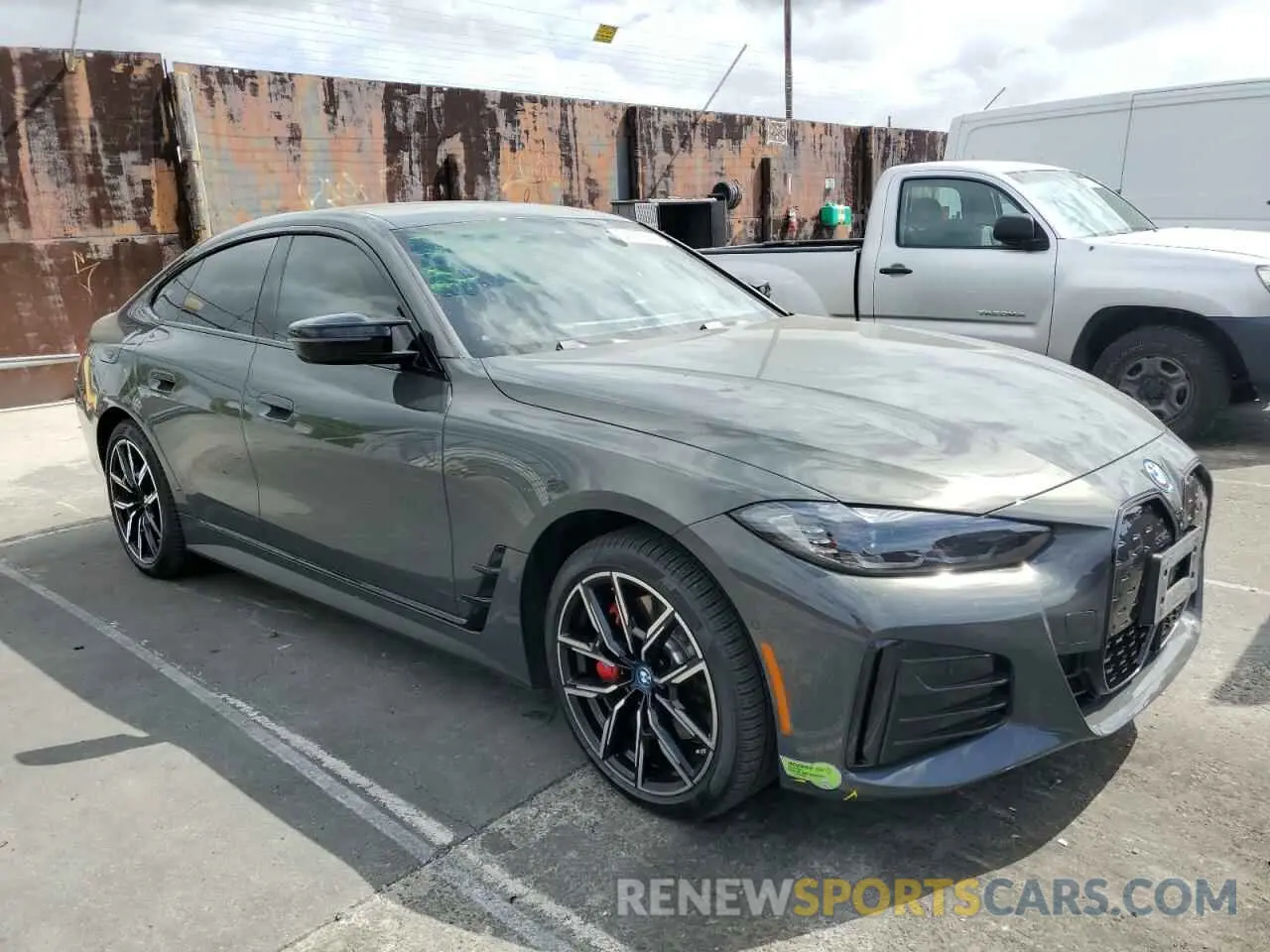 4 Photograph of a damaged car WBY33AW0XPFN48269 BMW I4 M50 2023