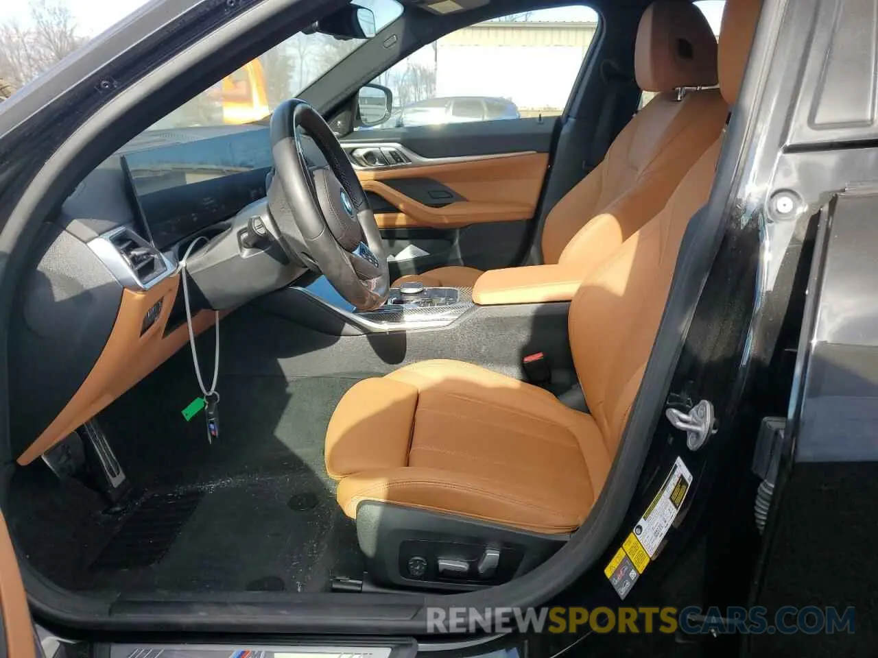 7 Photograph of a damaged car WBY33AW0XPFP88678 BMW I4 M50 2023