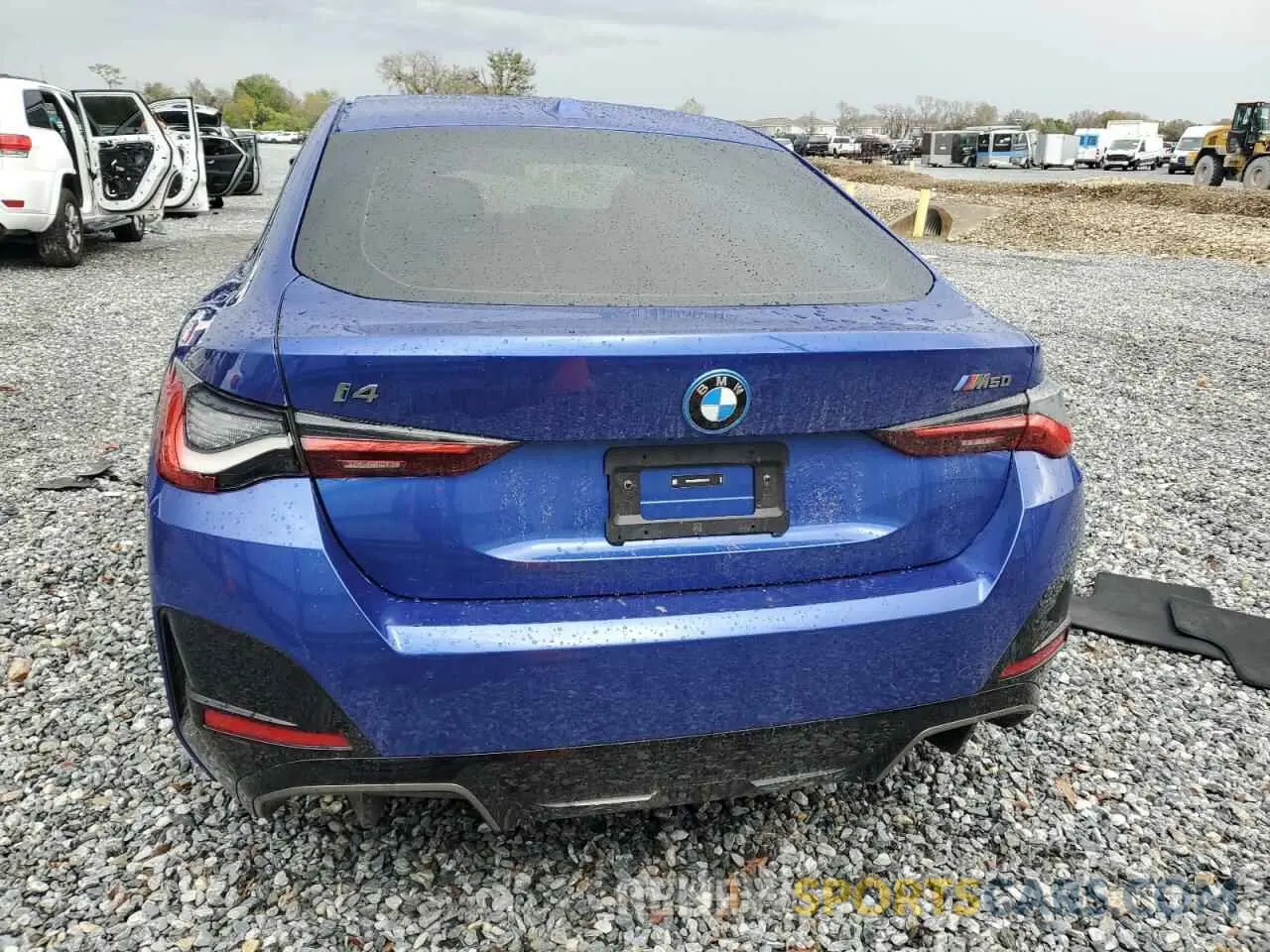 6 Photograph of a damaged car WBY33AW00RFS45178 BMW I4 M50 2024