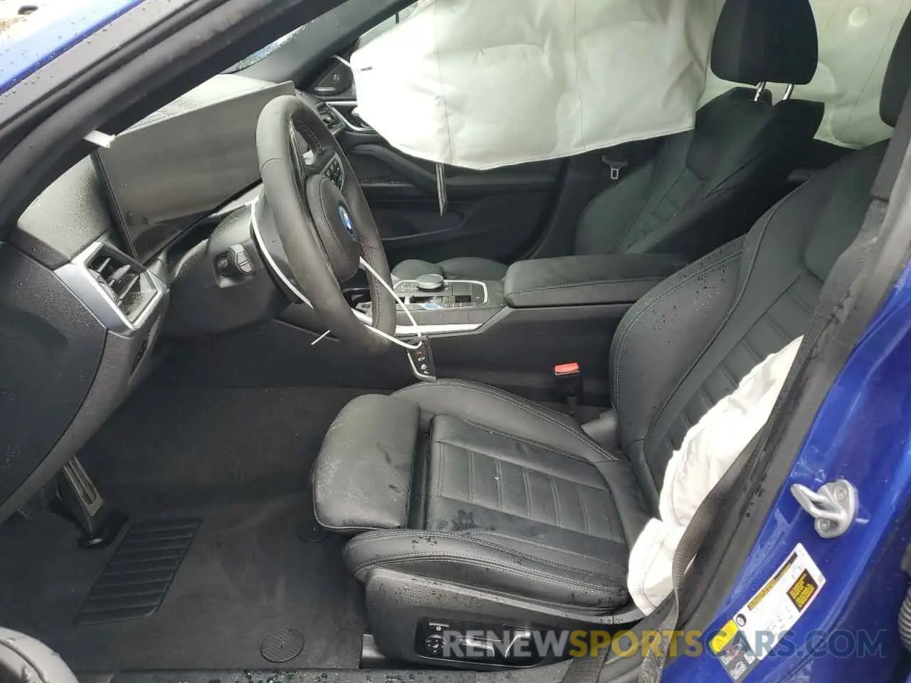 7 Photograph of a damaged car WBY33AW00RFS45178 BMW I4 M50 2024