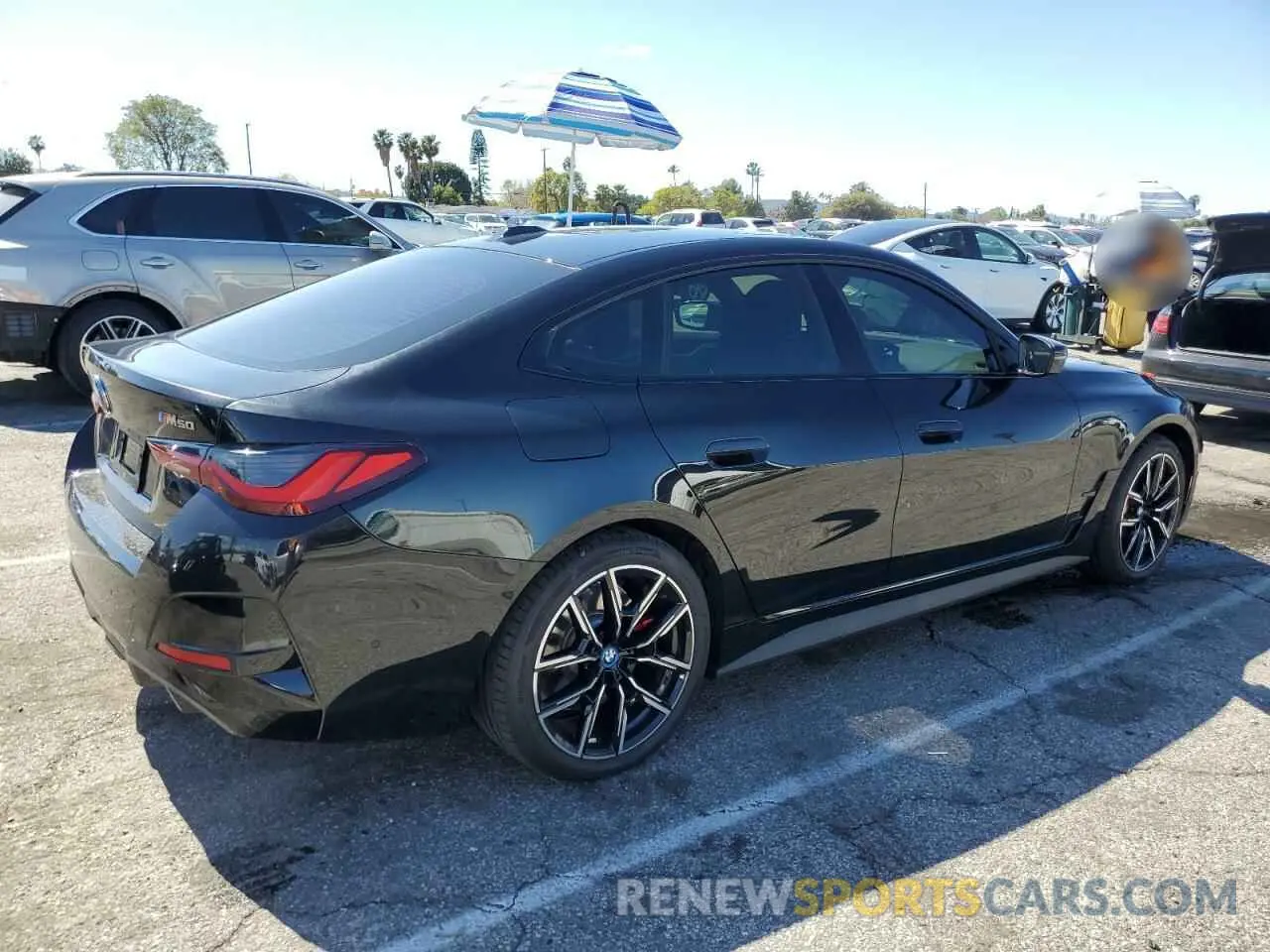 3 Photograph of a damaged car WBY33AW01RFS72681 BMW I4 M50 2024