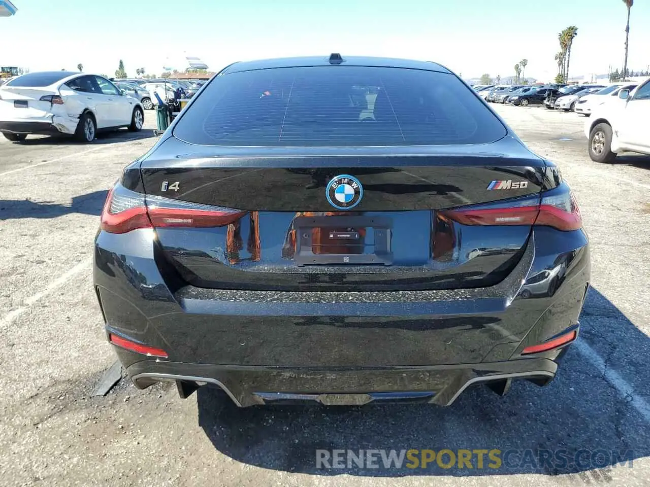6 Photograph of a damaged car WBY33AW01RFS72681 BMW I4 M50 2024