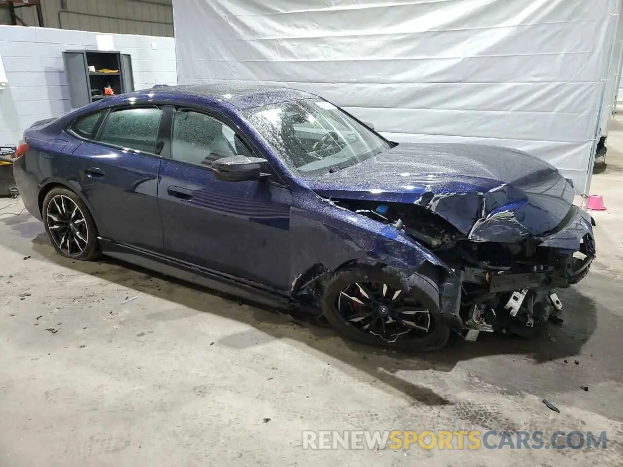 4 Photograph of a damaged car WBY33AW03RFR95593 BMW I4 M50 2024