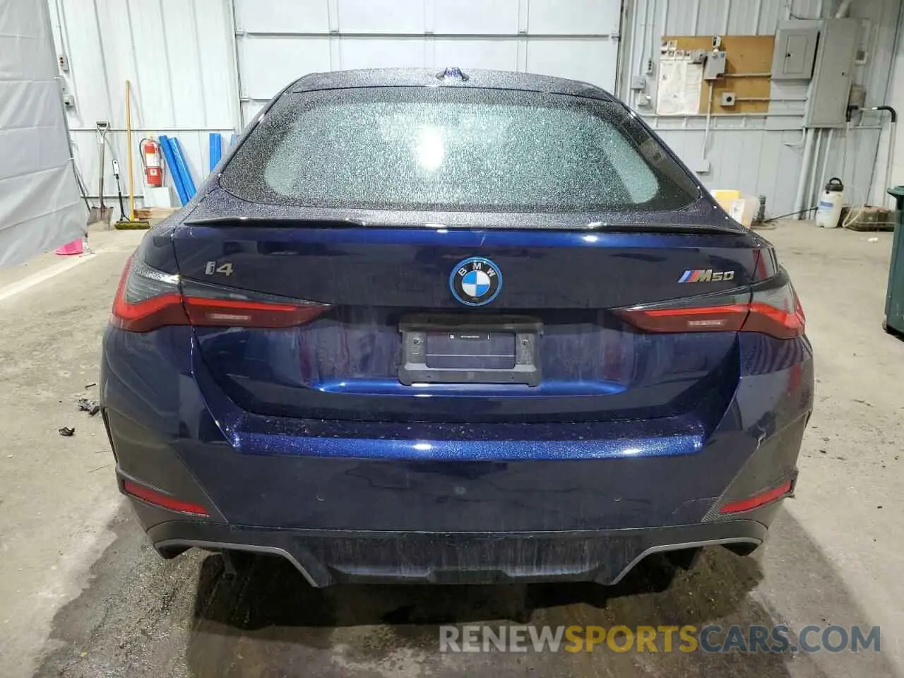 6 Photograph of a damaged car WBY33AW03RFR95593 BMW I4 M50 2024