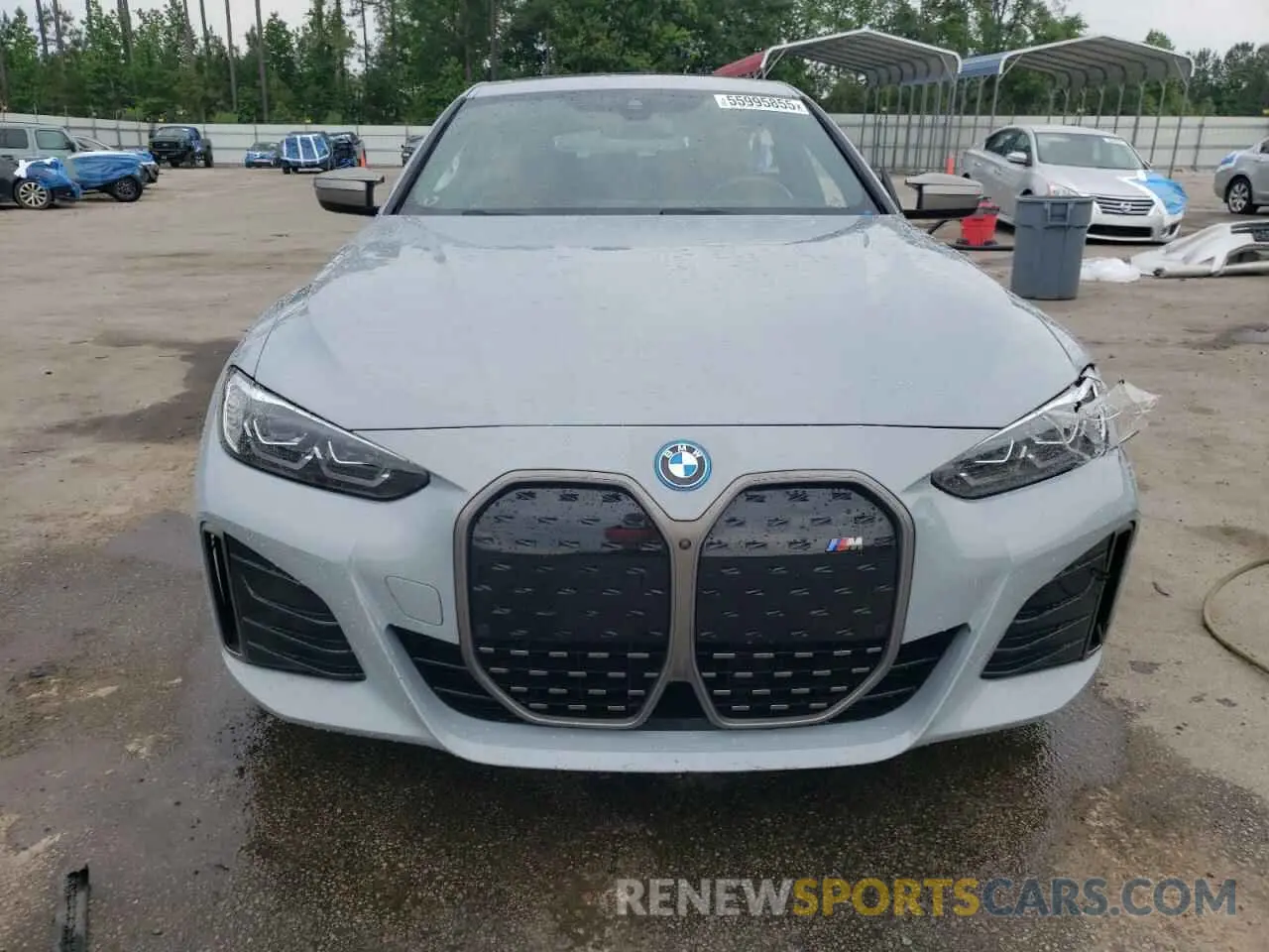 5 Photograph of a damaged car WBY33AW09RFR57849 BMW I4 M50 2024