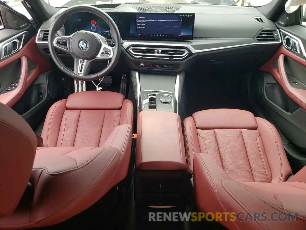 8 Photograph of a damaged car WBY33AW09RFR57849 BMW I4 M50 2024