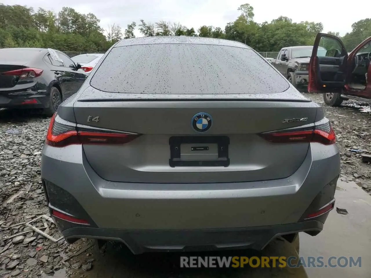 6 Photograph of a damaged car WBY83FB01RFS05829 BMW I4 XDRIVE 2024