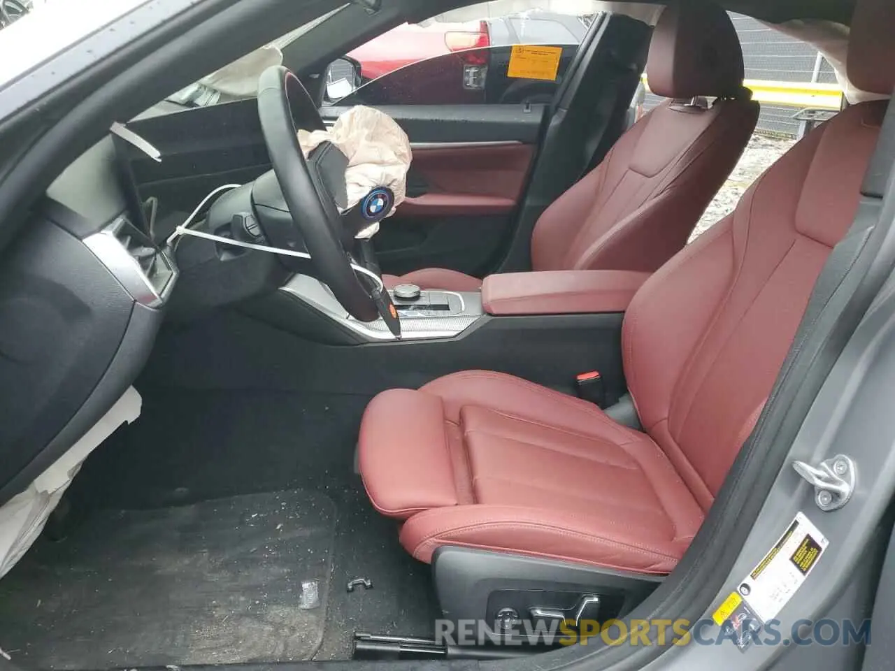 7 Photograph of a damaged car WBY83FB01RFS05829 BMW I4 XDRIVE 2024