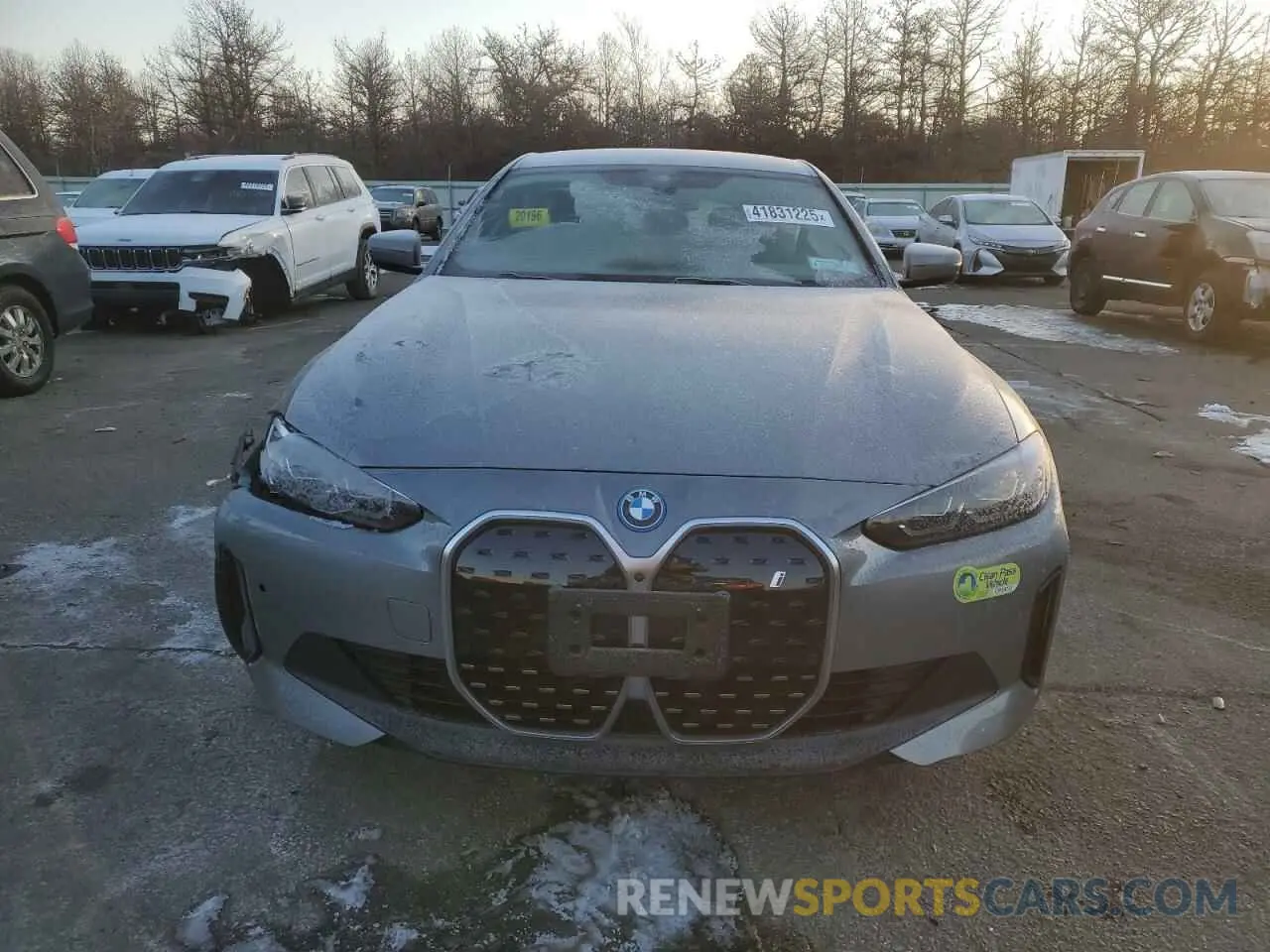 5 Photograph of a damaged car WBY83FB05RFS82087 BMW I4 XDRIVE 2024