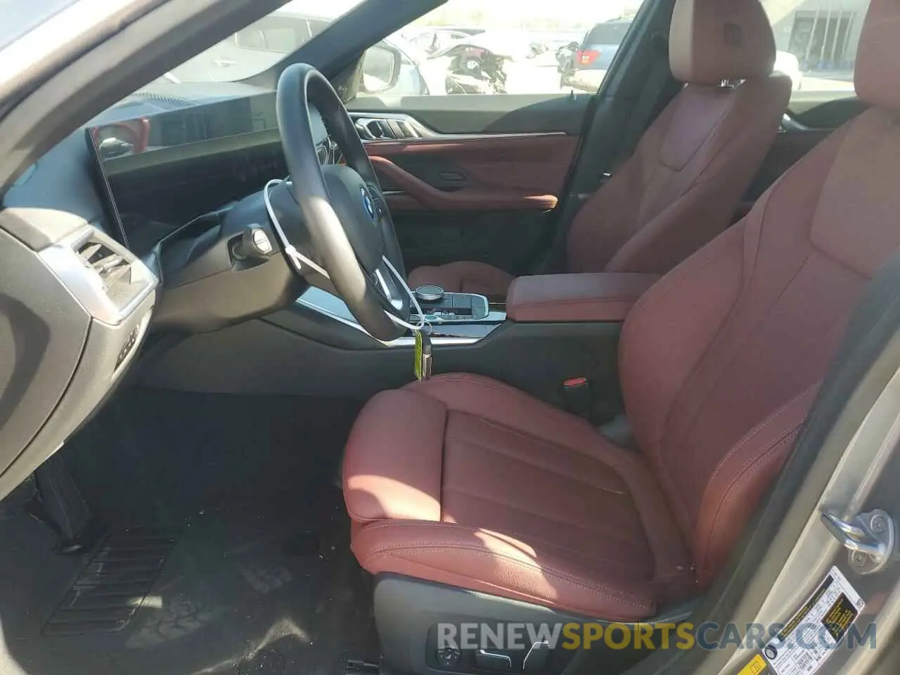 7 Photograph of a damaged car WBY83FB0XRFS41129 BMW I4 XDRIVE 2024