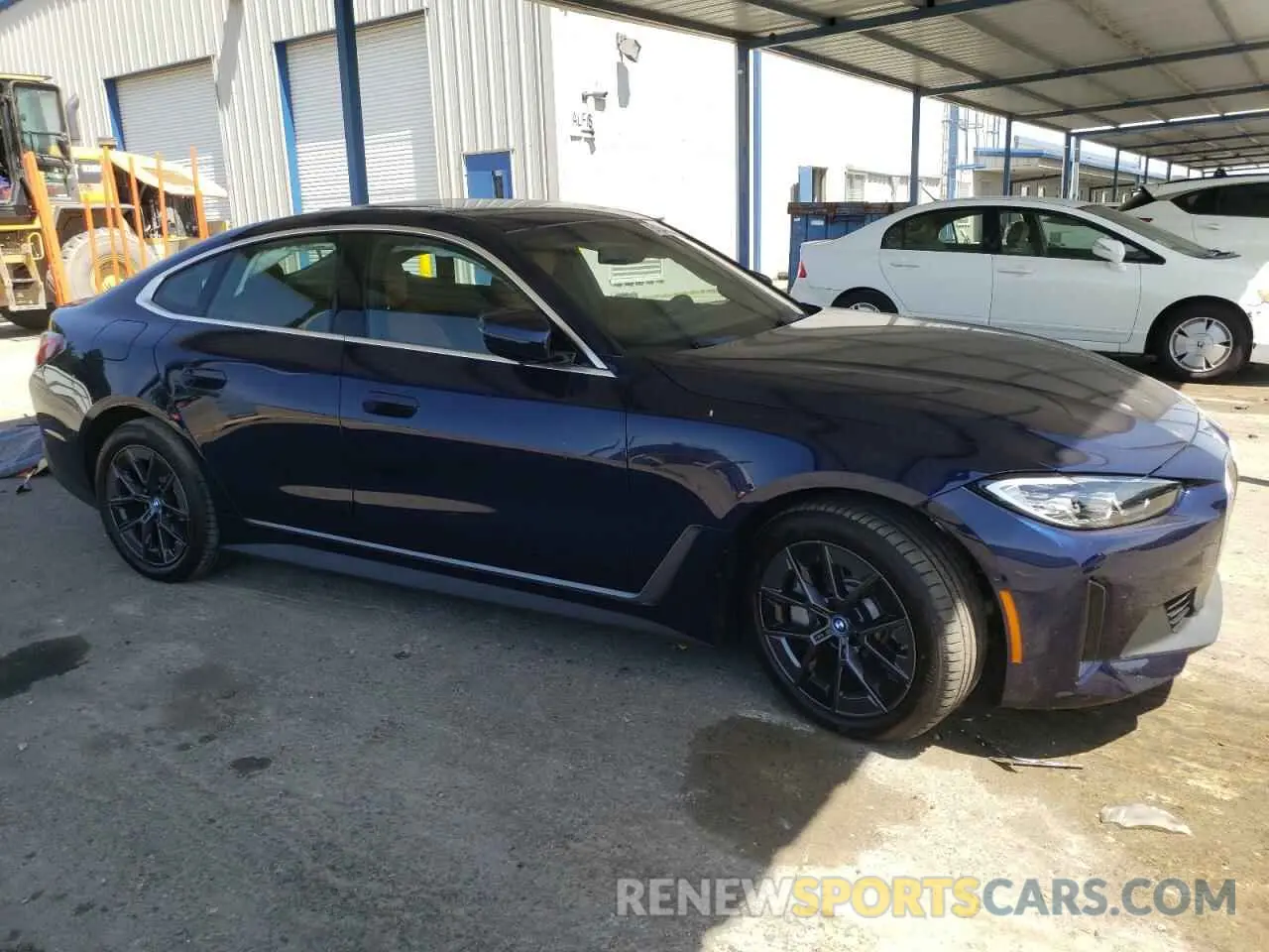 4 Photograph of a damaged car WBY83FB0XRFT58838 BMW I4 XDRIVE 2024