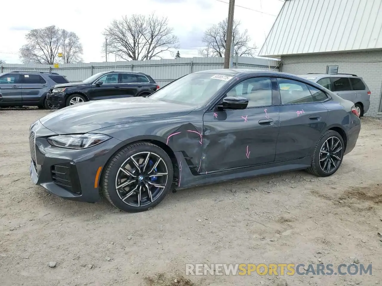 1 Photograph of a damaged car WBY43HD01SFU42446 BMW I4 XDRIVE 2025