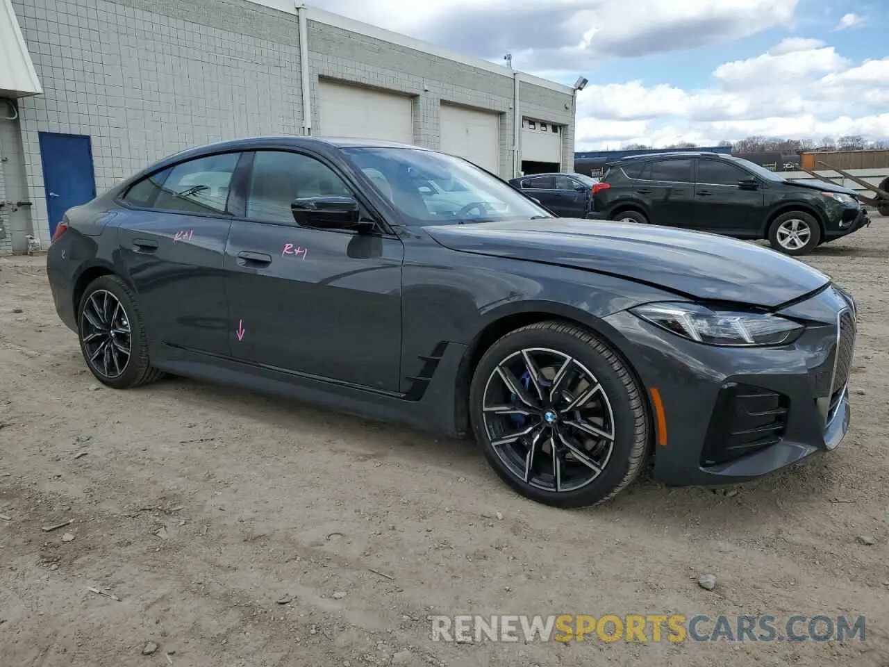 4 Photograph of a damaged car WBY43HD01SFU42446 BMW I4 XDRIVE 2025