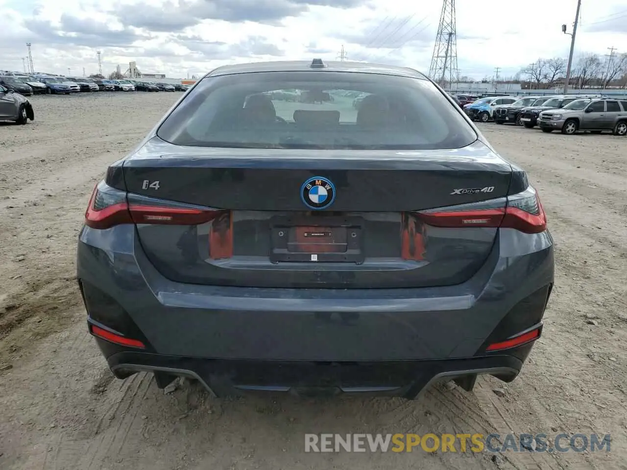 6 Photograph of a damaged car WBY43HD01SFU42446 BMW I4 XDRIVE 2025