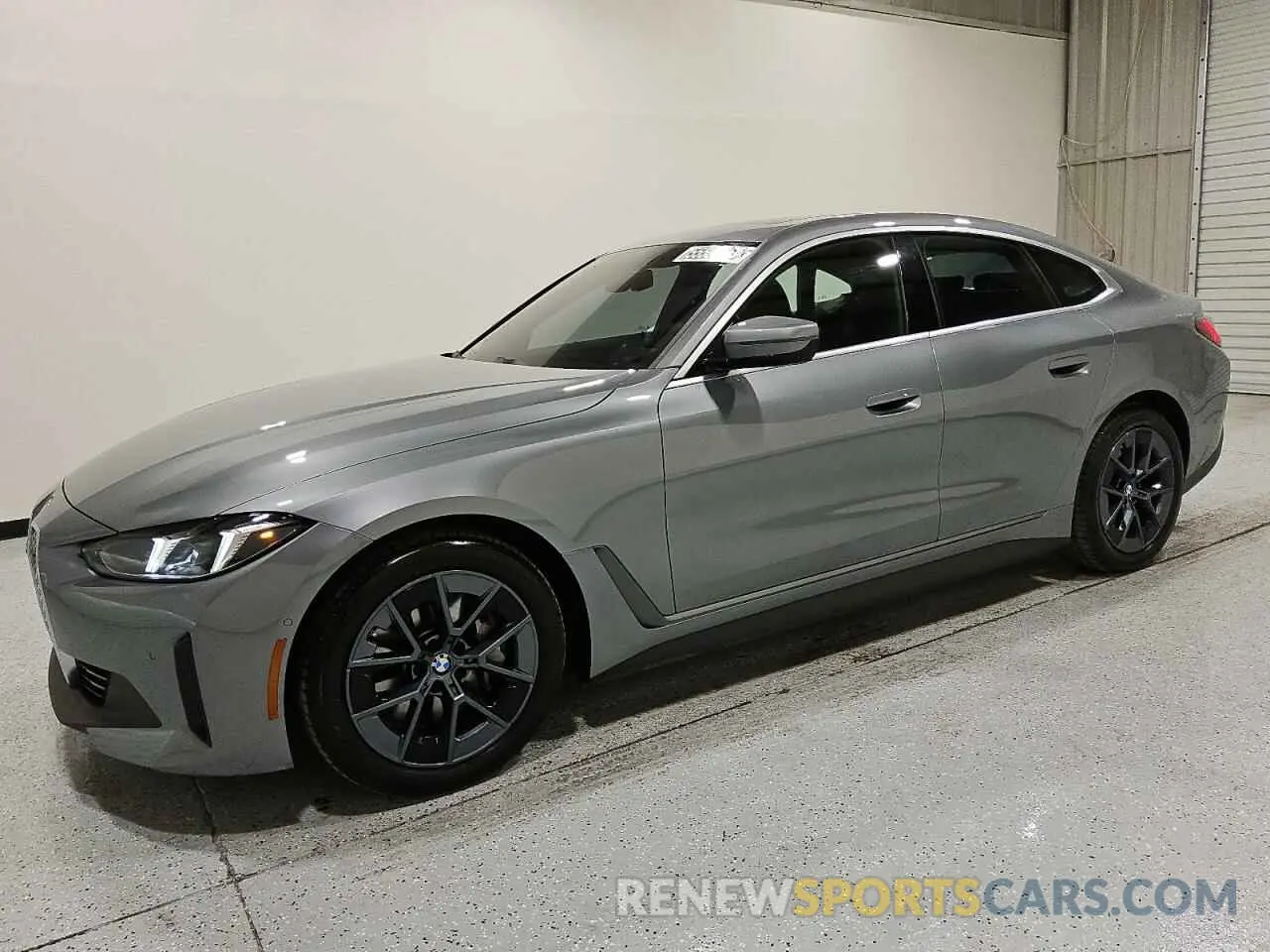1 Photograph of a damaged car WBY43HD0XSFT92906 BMW I4 XDRIVE 2025