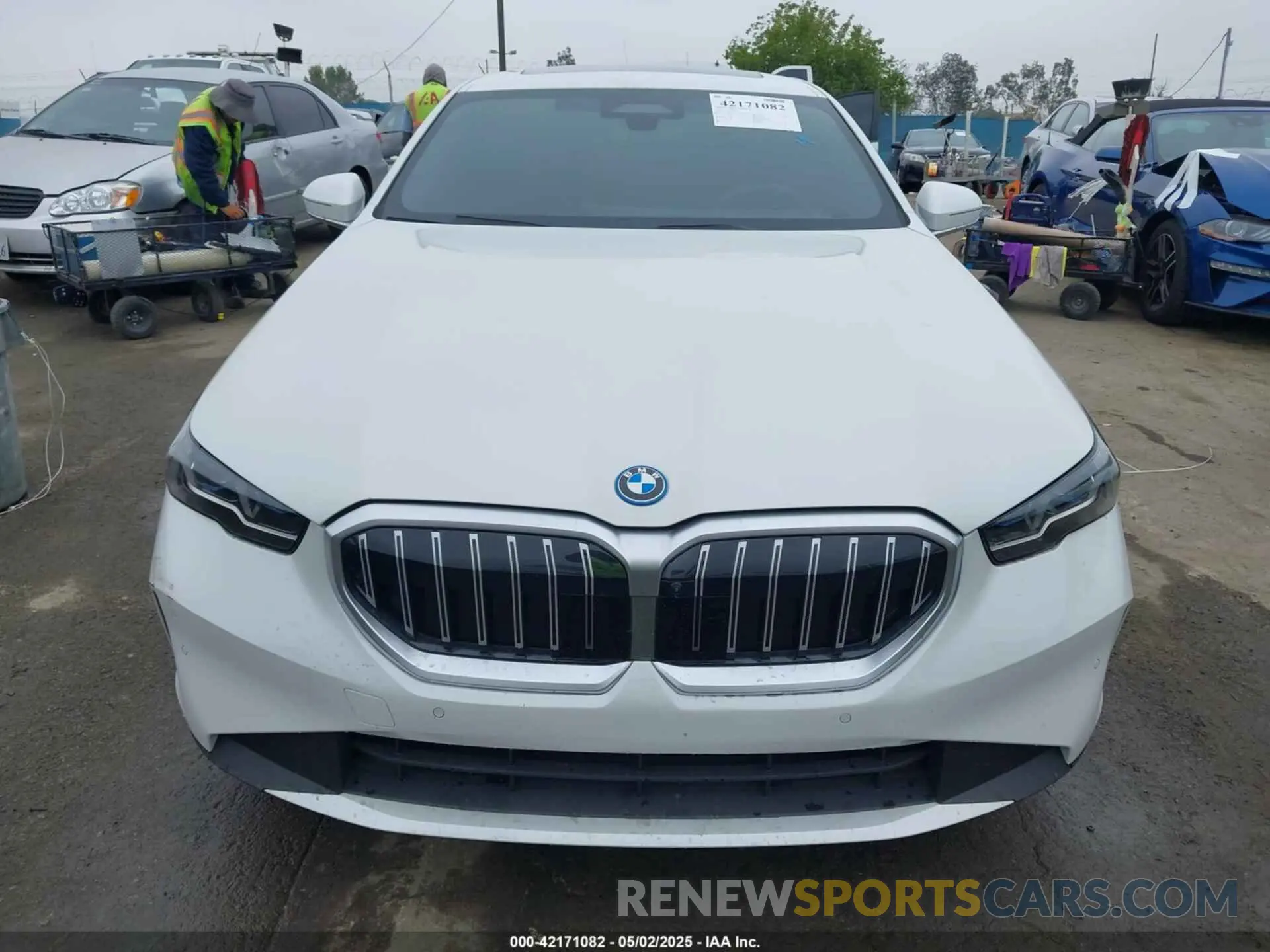 13 Photograph of a damaged car WBY33FK03RCR34684 BMW I5 2024