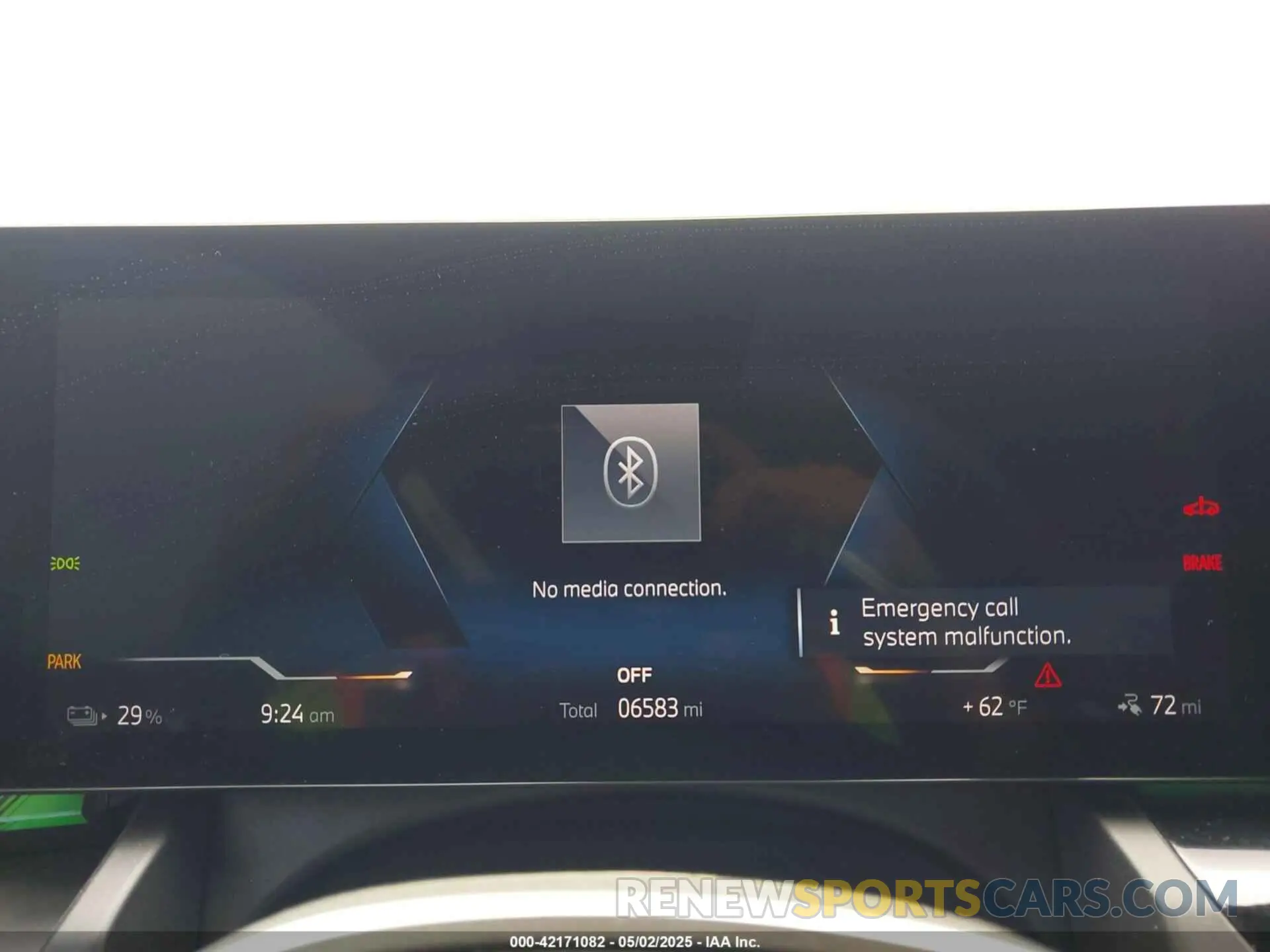 7 Photograph of a damaged car WBY33FK03RCR34684 BMW I5 2024