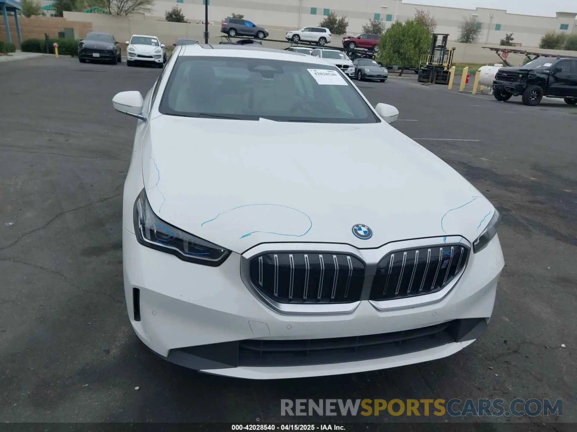 12 Photograph of a damaged car WBY33FK03RCR99079 BMW I5 2024