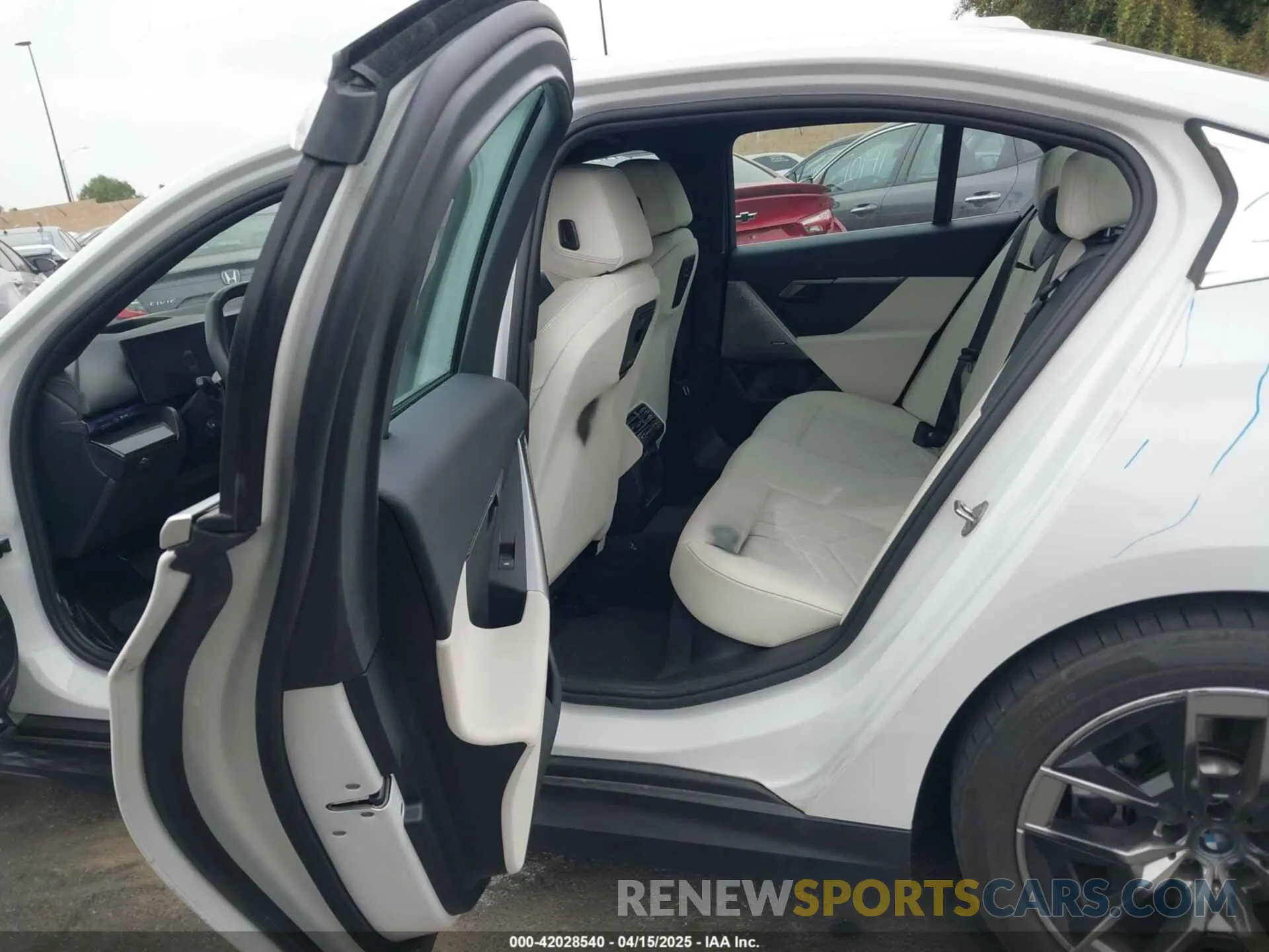 8 Photograph of a damaged car WBY33FK03RCR99079 BMW I5 2024