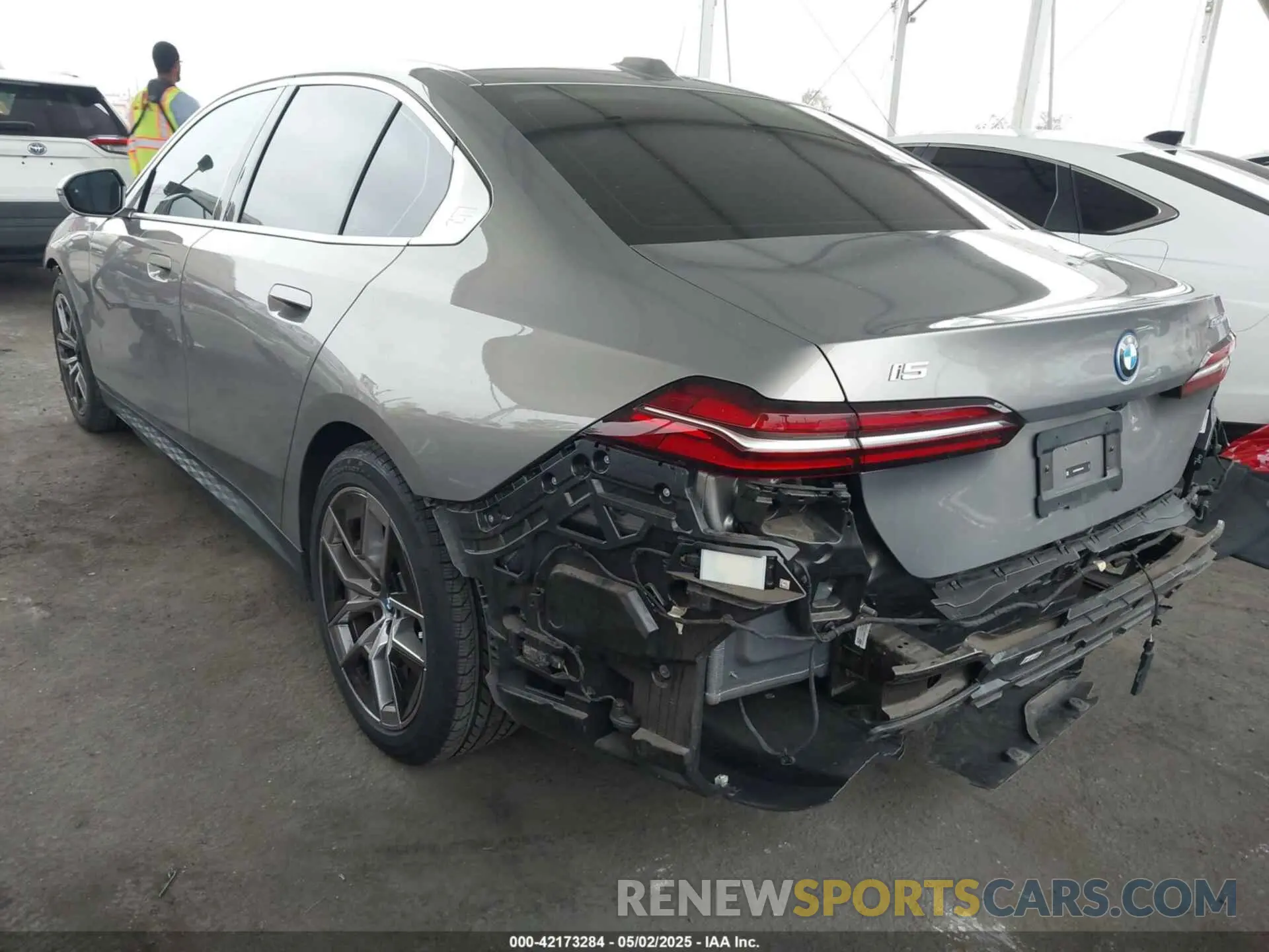 3 Photograph of a damaged car WBY33FK06RCR97424 BMW I5 2024