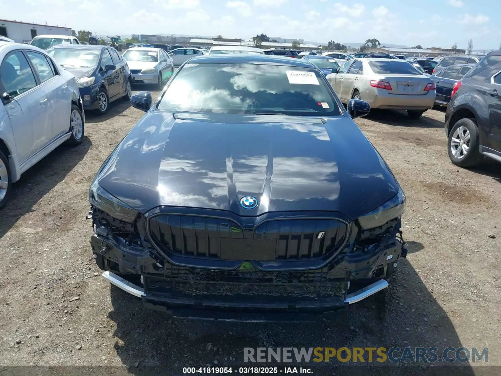 12 Photograph of a damaged car WBY33FK07RCR33103 BMW I5 2024