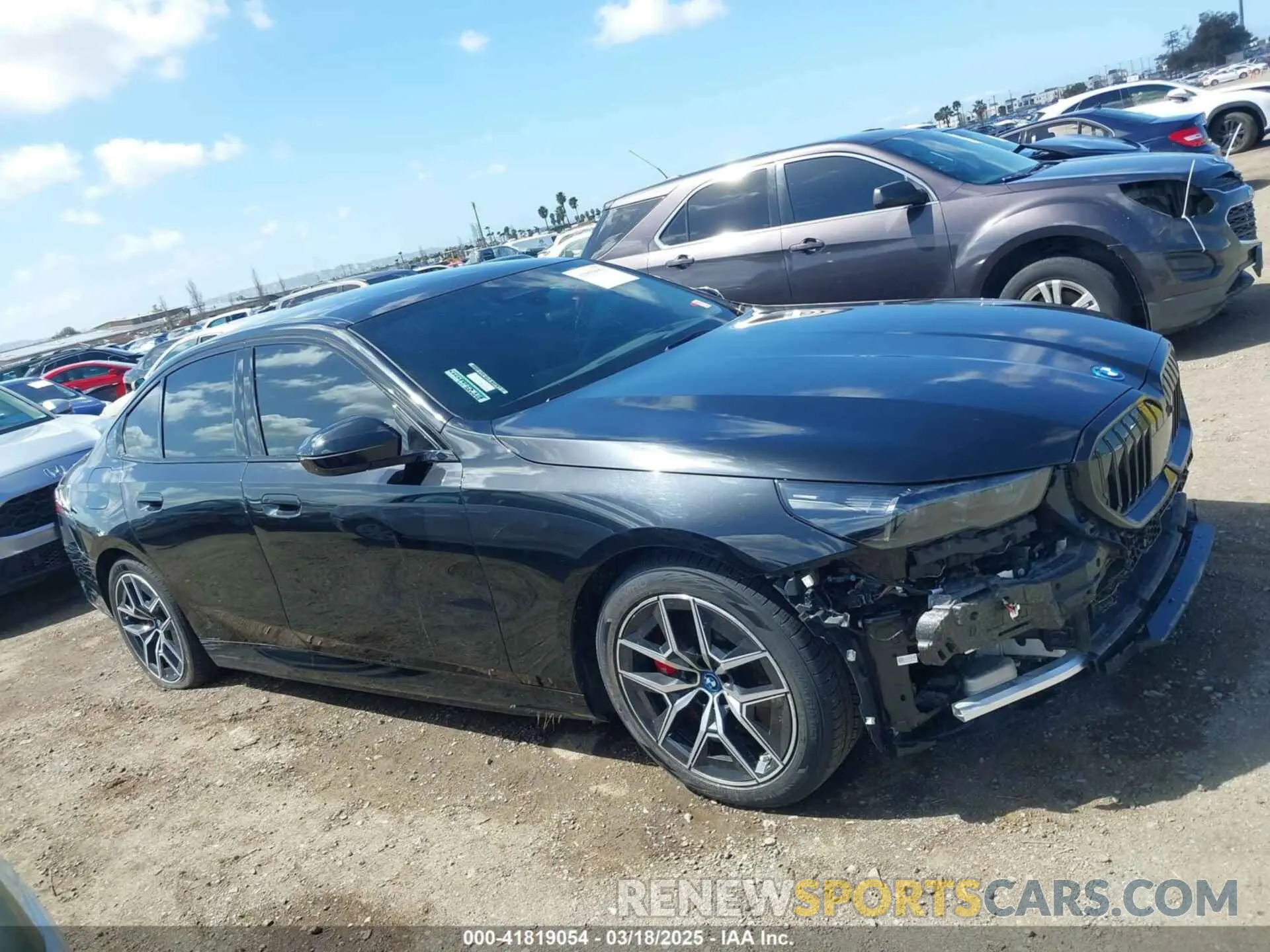 13 Photograph of a damaged car WBY33FK07RCR33103 BMW I5 2024