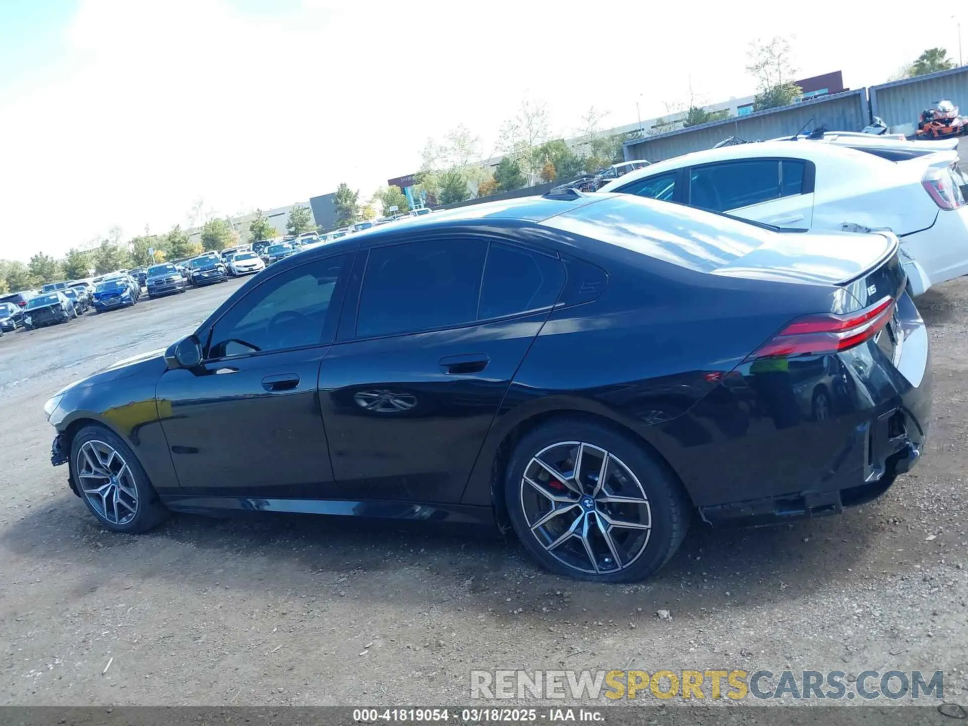 14 Photograph of a damaged car WBY33FK07RCR33103 BMW I5 2024