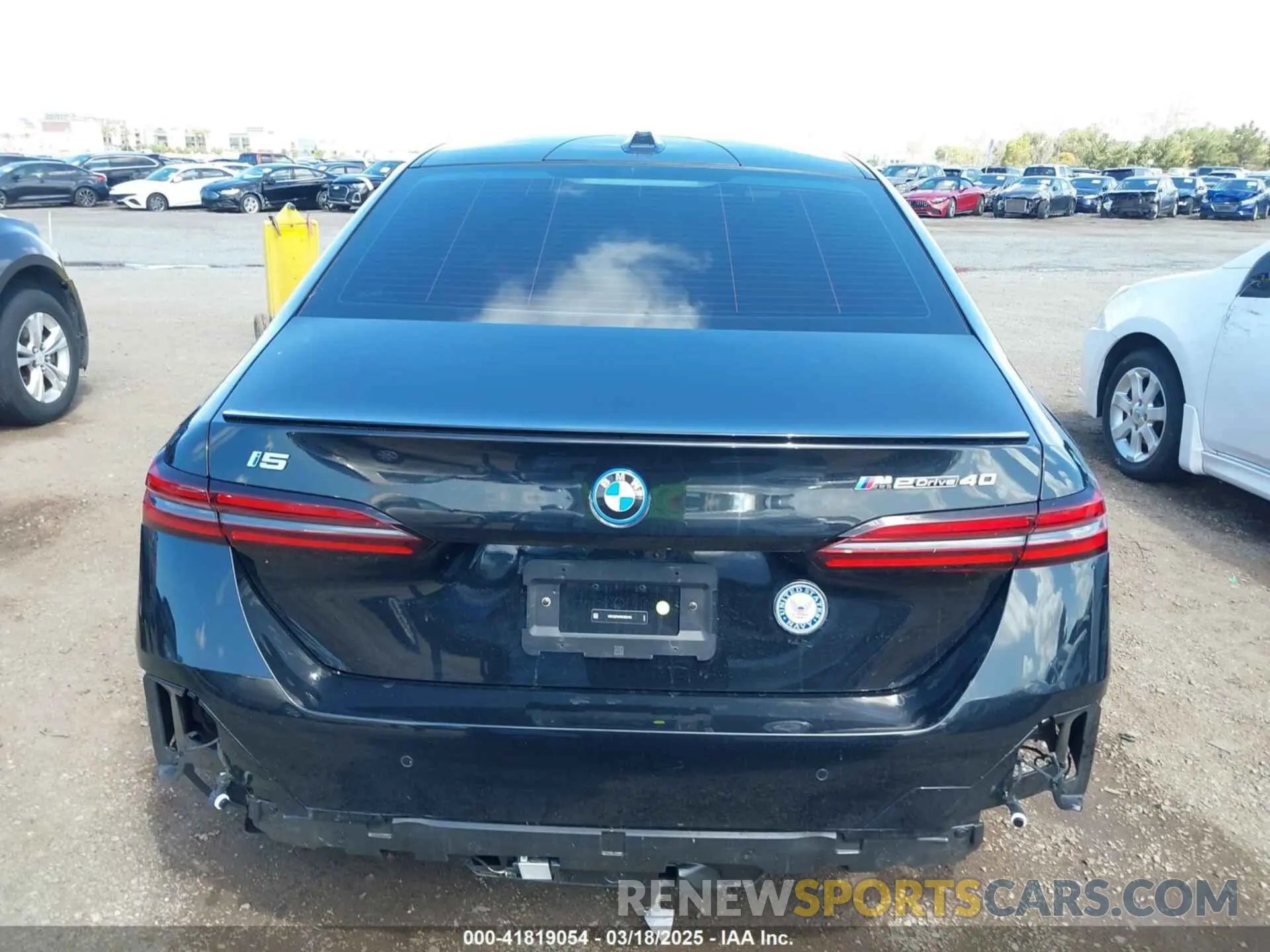 16 Photograph of a damaged car WBY33FK07RCR33103 BMW I5 2024